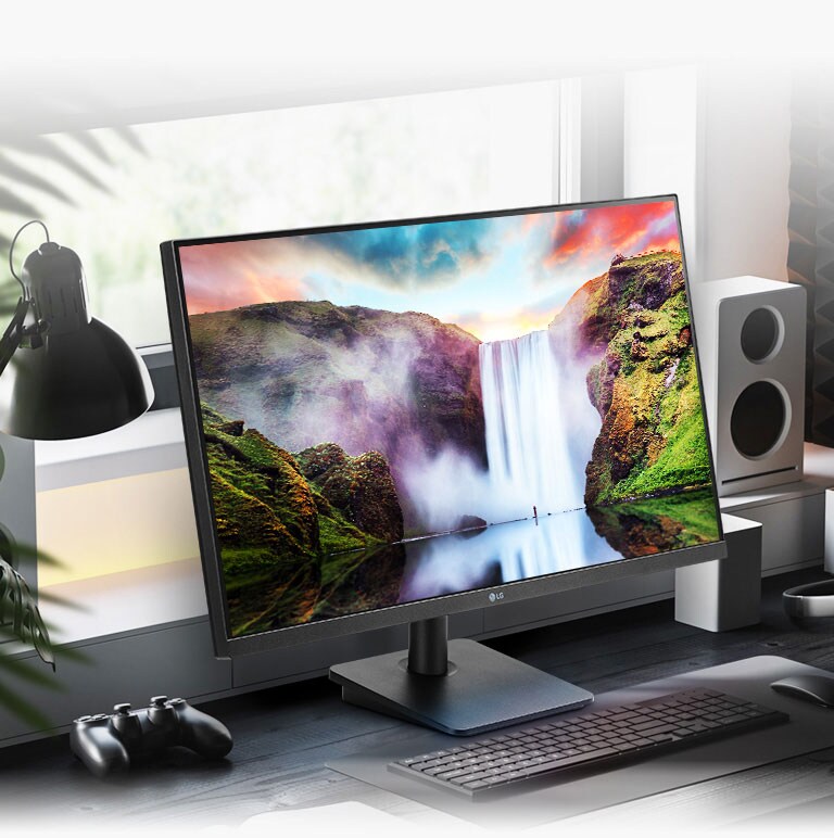 Zaslon LG IPS Full HD: Realistična boja pod širokim kutom.