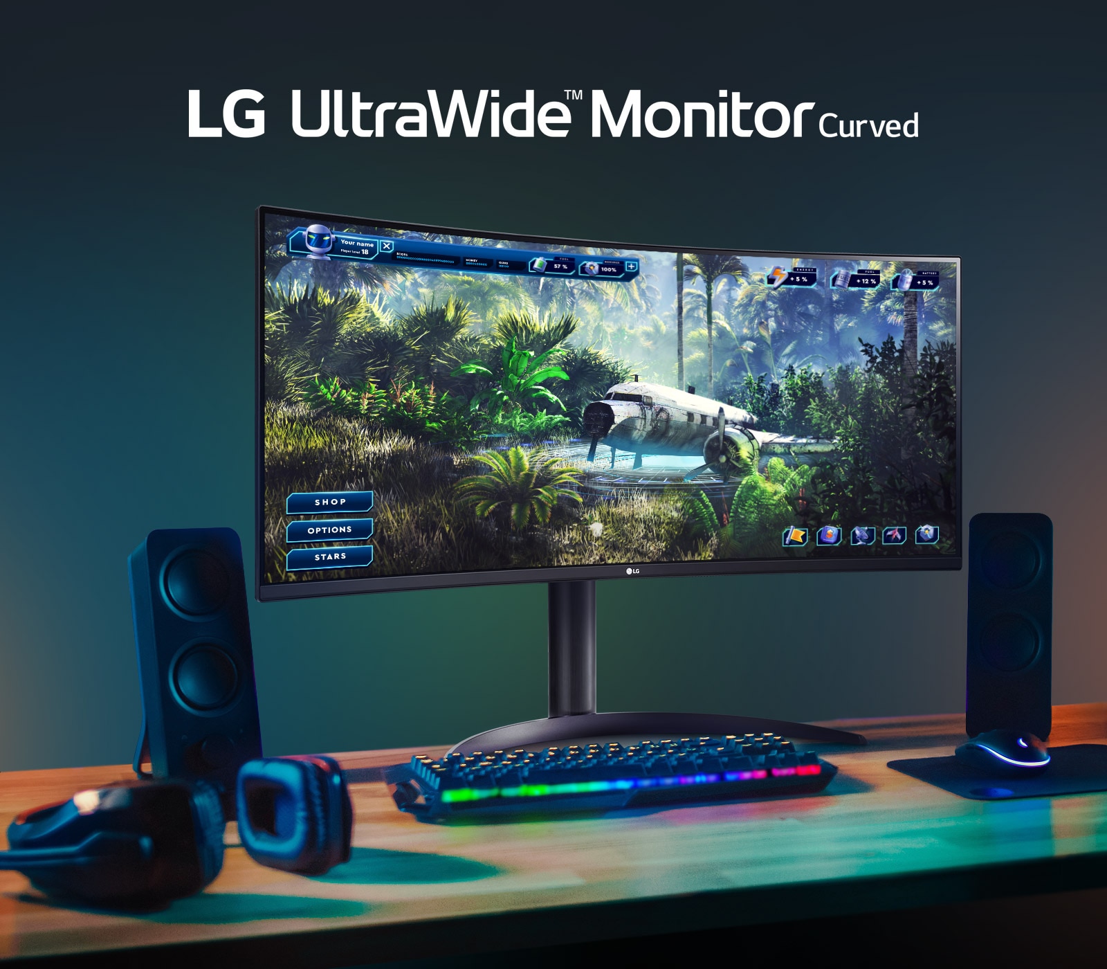 LG UltraWide™ Monitor Curved
