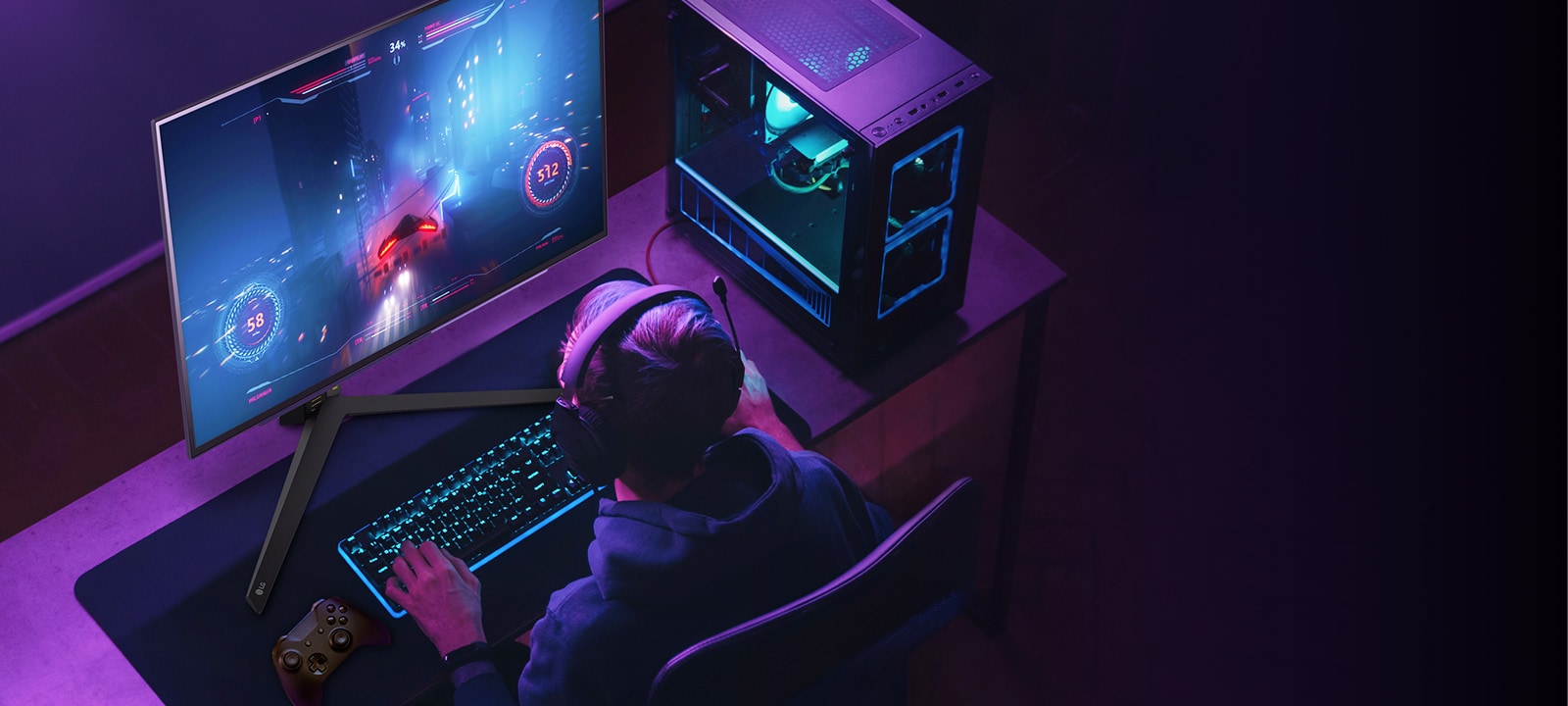 QHD OLED@240Hz iz HDMI 2.1.