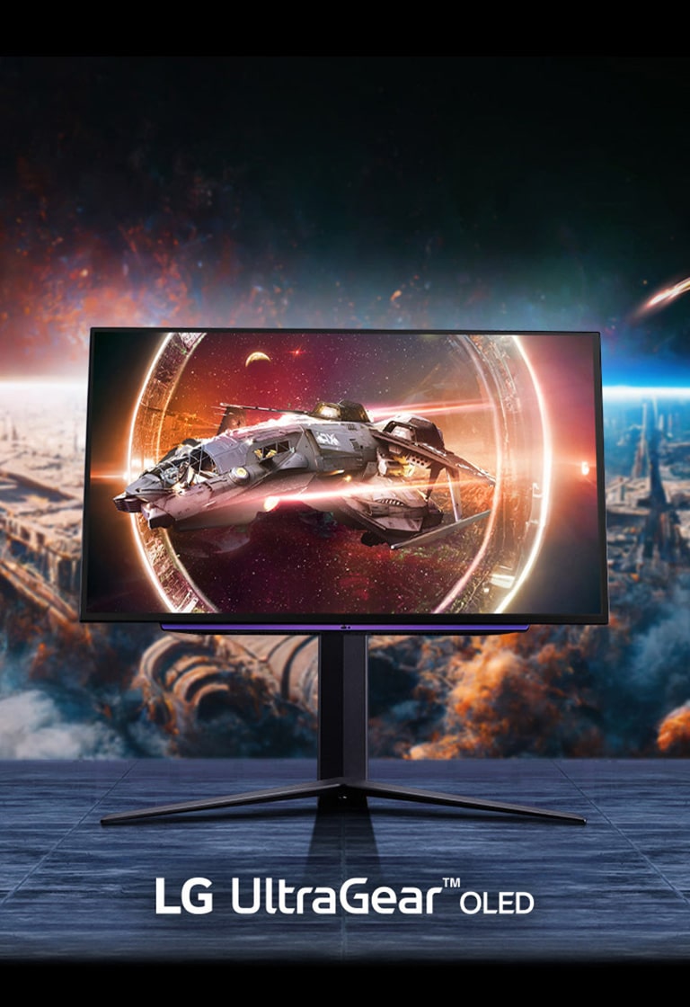 UltraGear™ OLED gaming monitor.