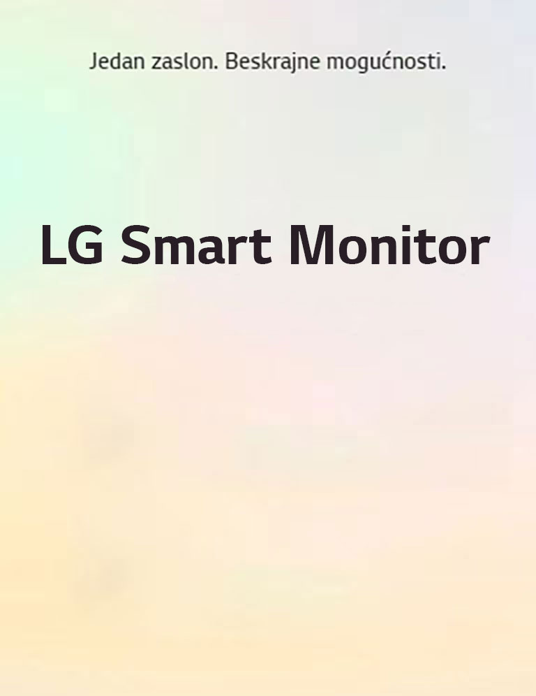 LG MyView Smart Monitor - U svom prostoru, sa svojim zaslonom.