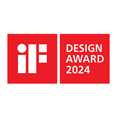 IF DESIGN AWARD 2024 logo.	