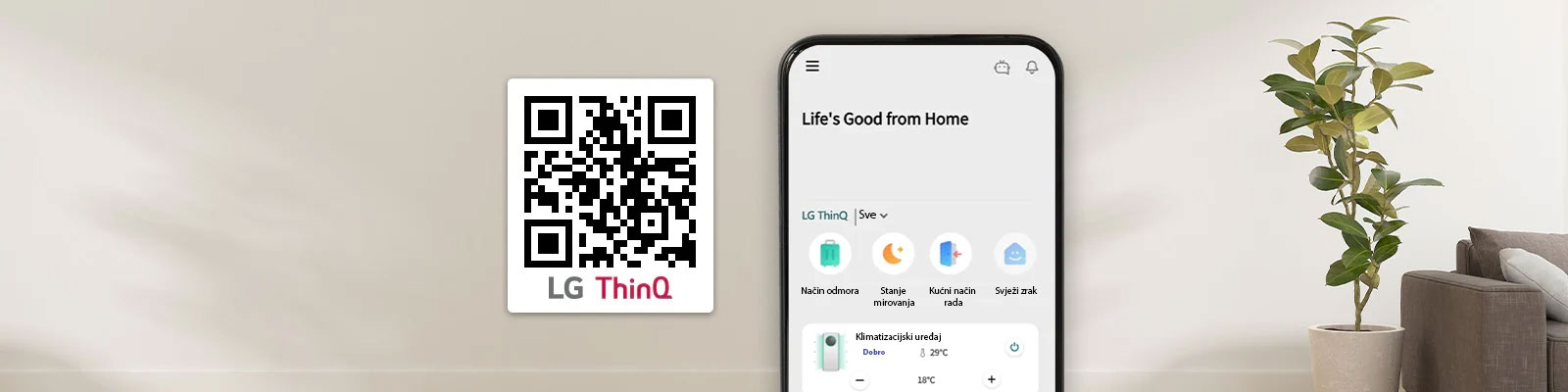 QR kod i mobilni telefon