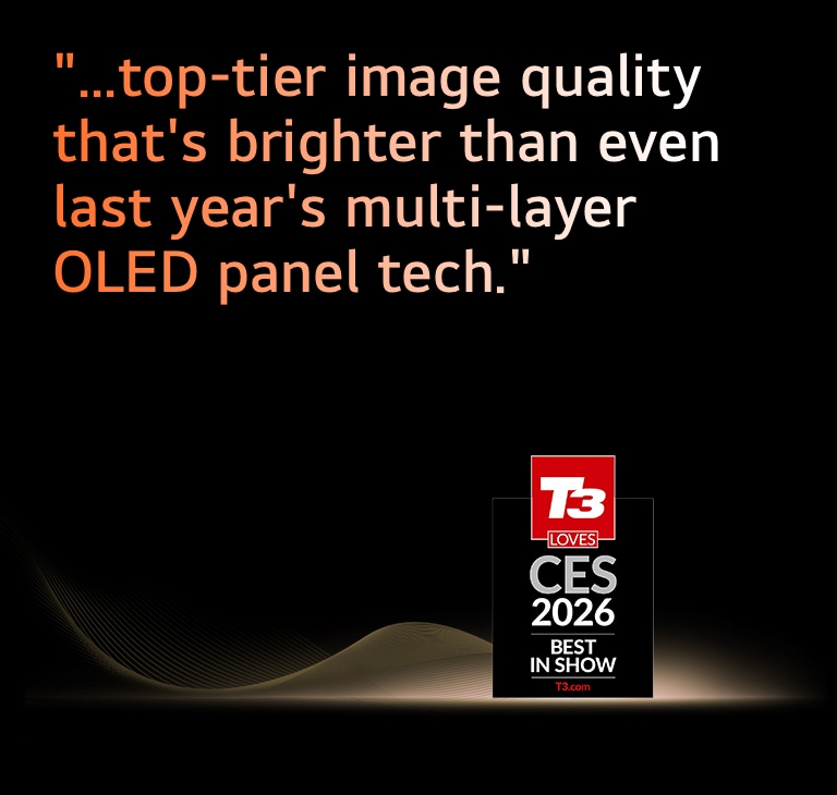 LG OLED evo TV prepoznat je kao pobjednik T3 nagrade „Best in Show” na CES‑u 2026, čime se potvrđuje priznanje industrije za izvanrednu kvalitetu slike i napredne inovacije OLED panela.