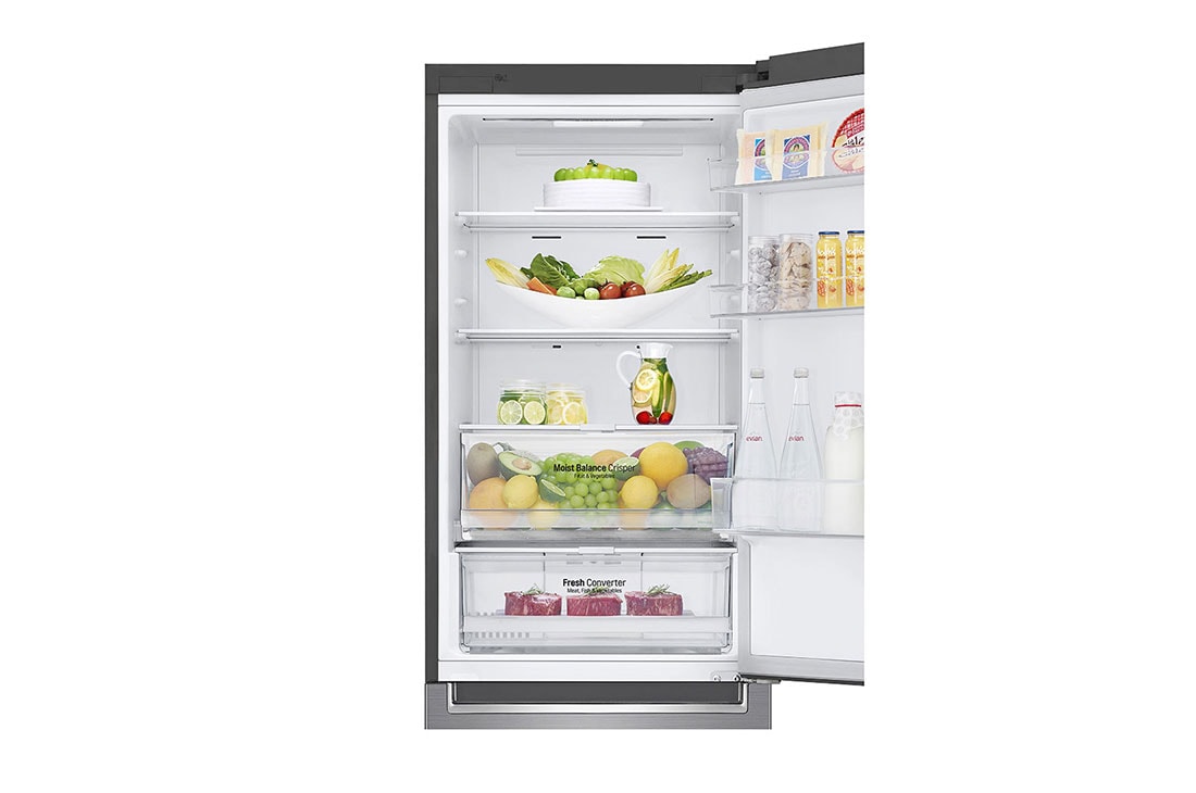 LG Hladnjak sa zamrzivačem u donjem dijelu, DoorCooling⁺™ i ThinQ™ tehnologija, kapacitet 341L, GBB71PZDMN, GBB71PZDMN, thumbnail 8