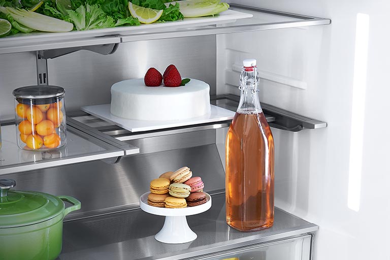 Preklopna polica za glomazne predmete.