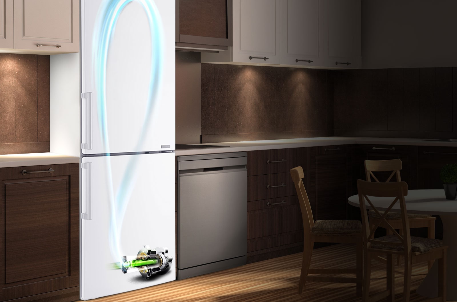 Ušteda energije uz Inverter Linear Compressor<br>1