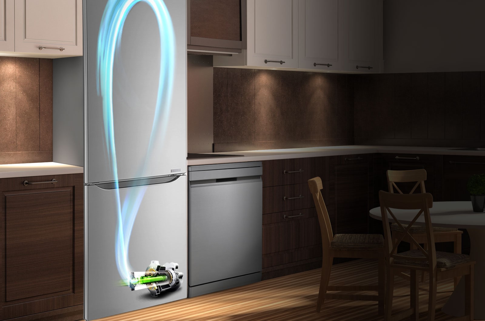 Ušteda energije uz Inverter Linear Compressor<br>1