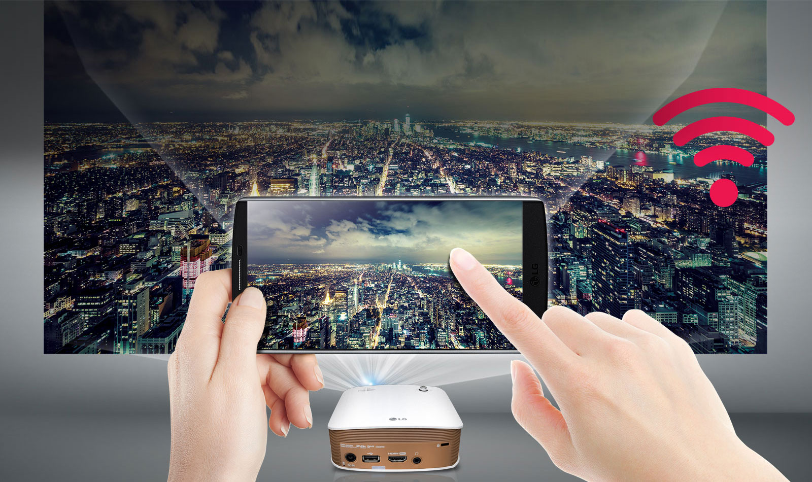 Bežično povezivanje telefona s projektorom.1