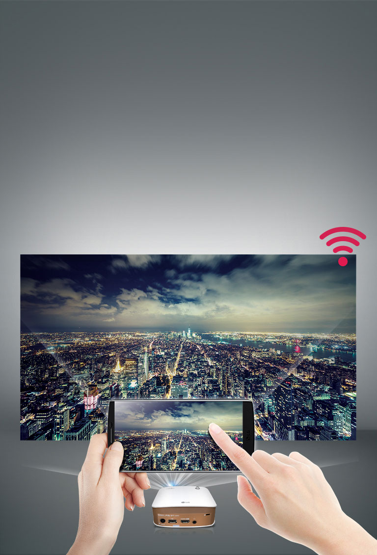 Bežično povezivanje telefona s projektorom.2