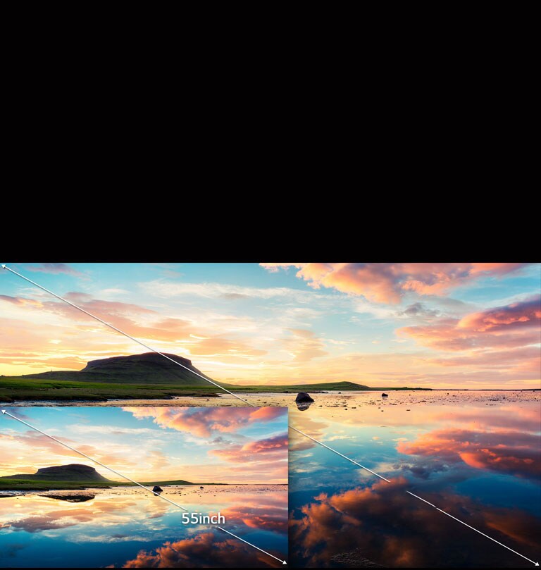 Iskustvo gledanja do veličine od 100 inča<br>2