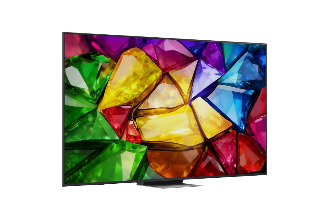 LG Mini RGB evo AI MRGB87 4K Smart TV&nbsp;2026 od 86&nbsp;inča, Prikaz prednje strane televizora LG Mini RGB evo AI MRGB87, koji se na tržištu pojavio 2026. godine, s tankim crnim okvirom na niskom stalku, 86MRGB87B3B, thumbnail 2