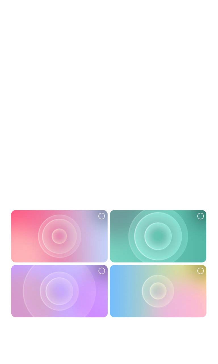 Zaslon korisnika koji prolazi kroz personalizirani postupak pomoćnika za zvuk AI Sound Wizard. Odabran je niz ikona zvukovnih isječaka. Prikazani su jazz pjevač i svirač saksofona, zvučni valovi predstavljaju personalizirani zvuk animiran preko slike. 