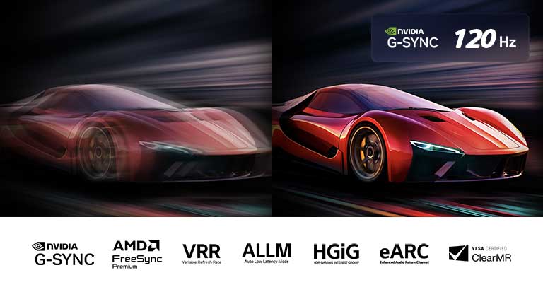 Uživajte u vrhunskom igranju videoigara pomoću G-Sync kompatibilnosti, promjenjive brzine osvježavanja 165Hz VRR, vremenu odaziva piksela od 0,1 ms i tehnologiji AMD FreeSync Premium i potvrde ClearMR 10000. Zaigrajte video igre bez kašnjenja ili zamućivanja pokreta.