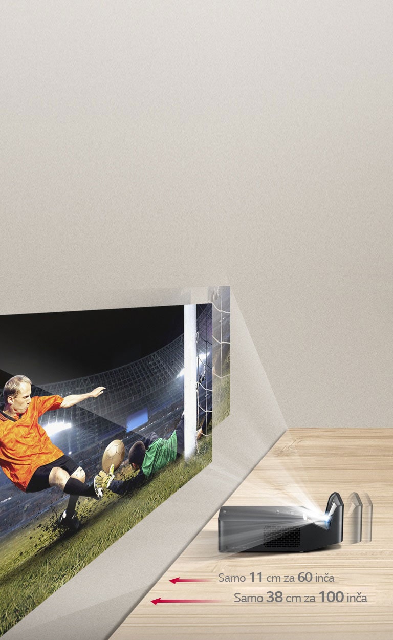 Samo 38 cm za sliku veličine 100 inča2