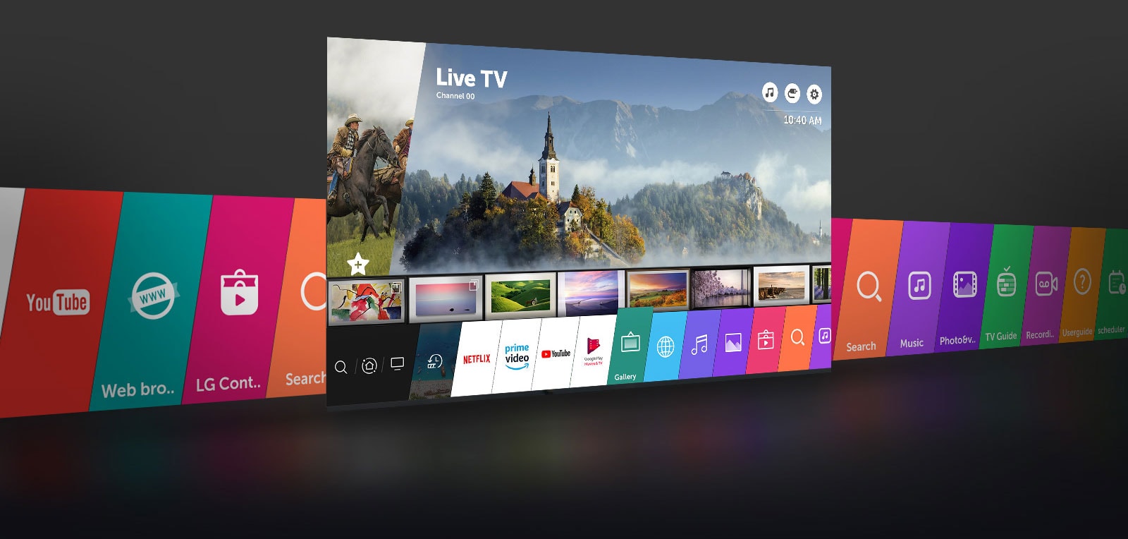 Sustav webOS čini televizor još pametnijim