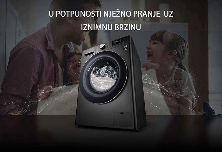 U POTPUNOSTI NJEŽNO PRANJE UZ IZNIMNU BRZINU