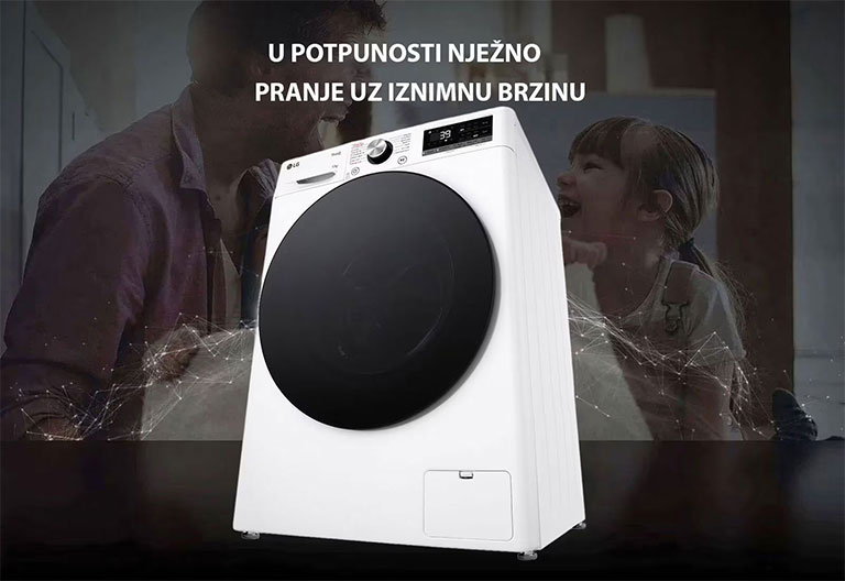 U POTPUNOSTI NJEŽNO PRANJE UZ IZNIMNU BRZINU