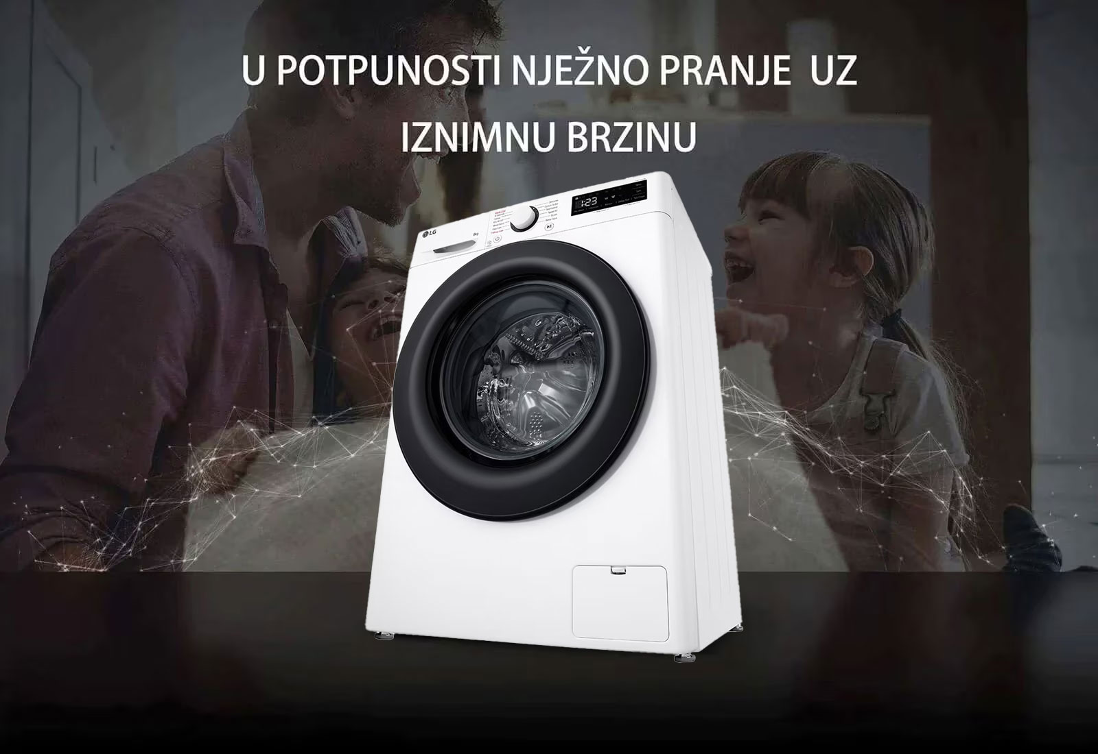 U POTPUNOSTI NJEŽNO PRANJE UZ IZNIMNU BRZINU