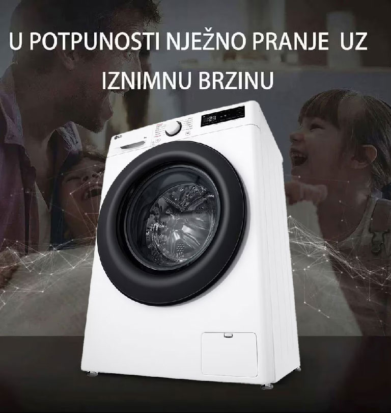 U POTPUNOSTI NJEŽNO PRANJE UZ IZNIMNU BRZINU
