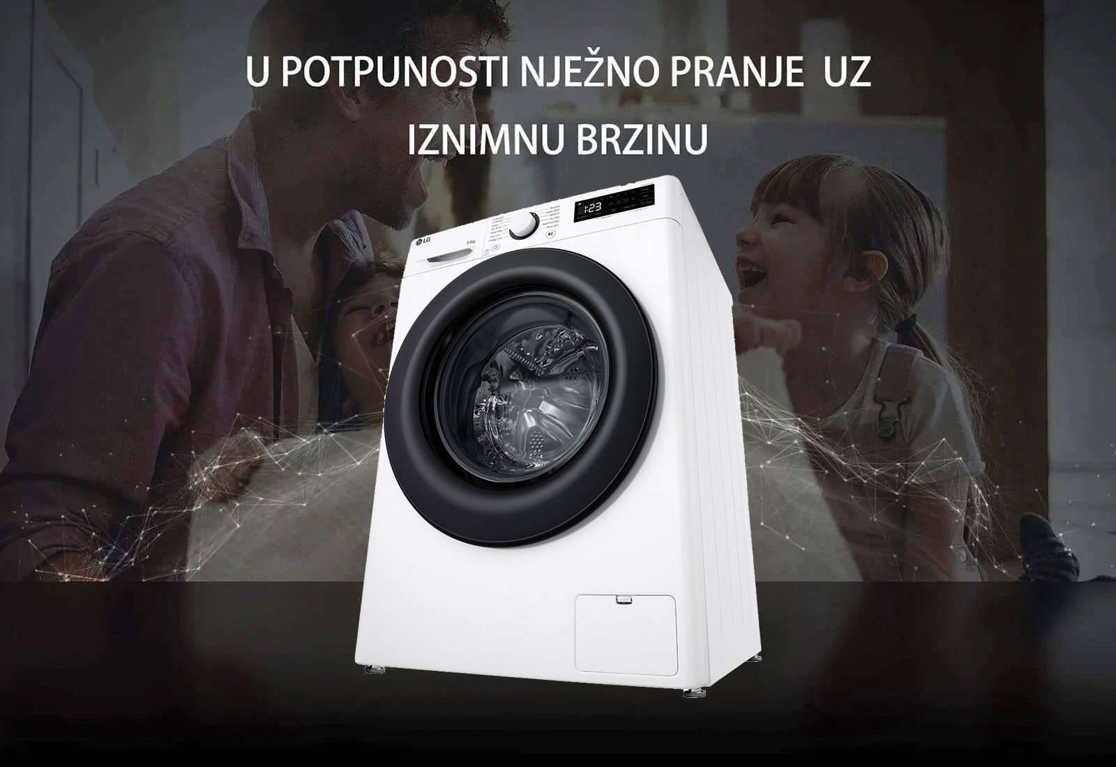 U POTPUNOSTI NJEŽNO PRANJE UZ IZNIMNU BRZINU