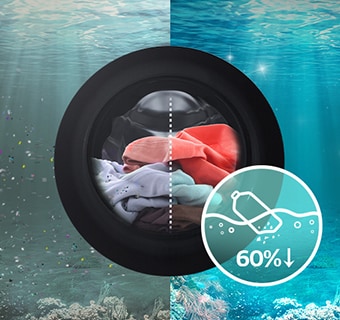 Odjeća u LG perilici rublja, uz 60% manje emisije mikroplastike tijekom pranja
