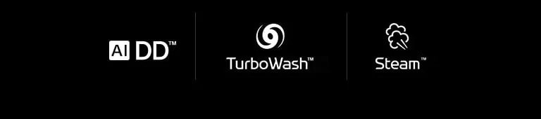 AI DD™   TurboWash™360  Steam™ 