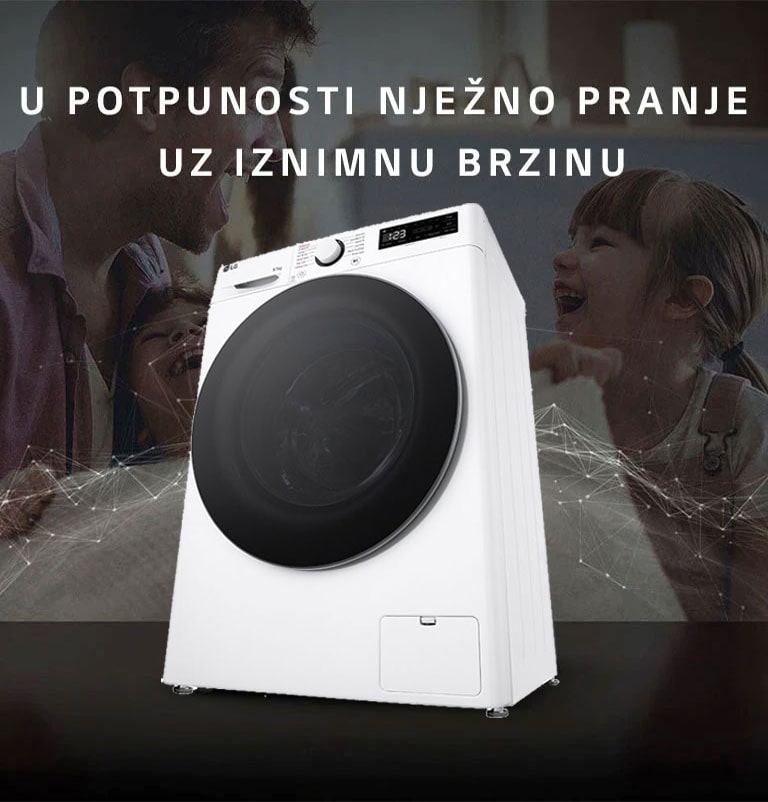 U POTPUNOSTI NJEŽNO PRANJE UZ IZNIMNU BRZINU