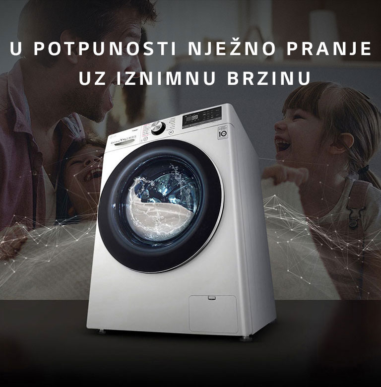 U POTPUNOSTI NJEŽNO PRANJE UZ IZNIMNU BRZINU