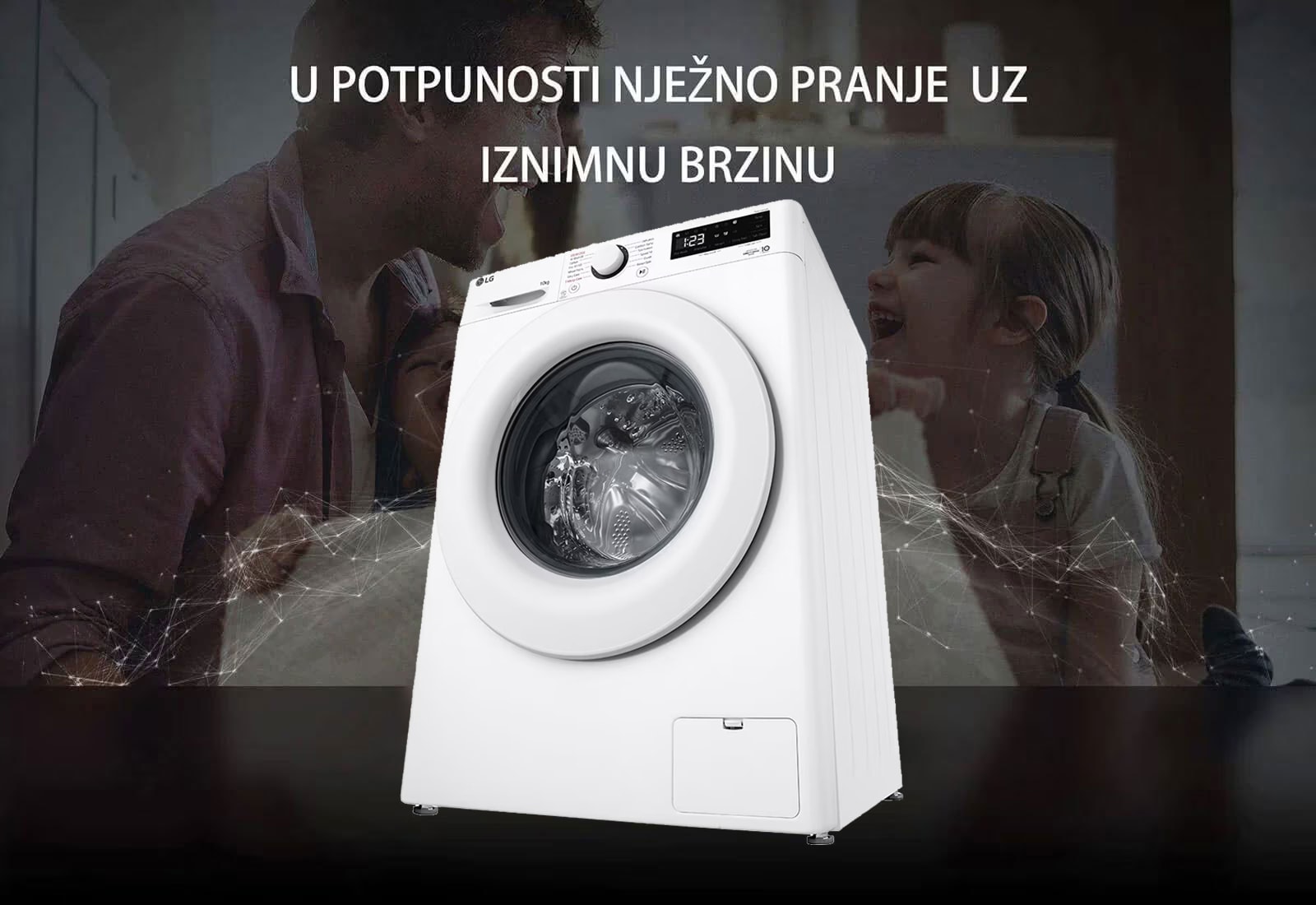 U POTPUNOSTI NJEŽNO PRANJE UZ IZNIMNU BRZINU