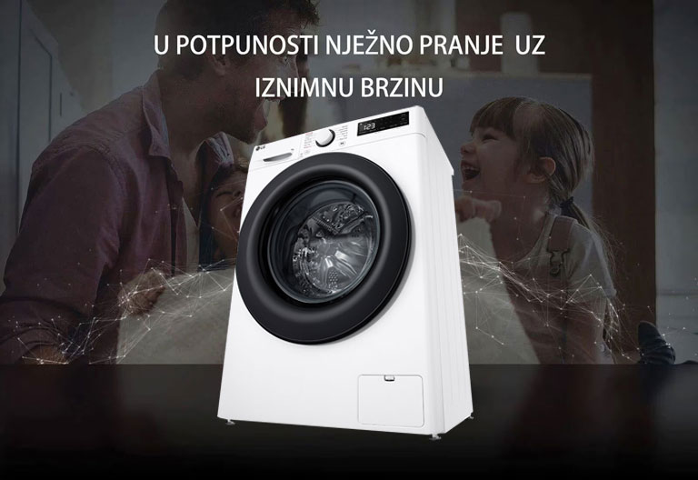 U POTPUNOSTI NJEŽNO PRANJE UZ IZNIMNU BRZINU