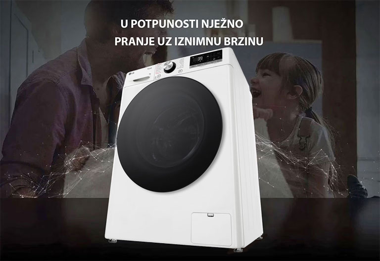 U POTPUNOSTI NJEŽNO PRANJE UZ IZNIMNU BRZINU