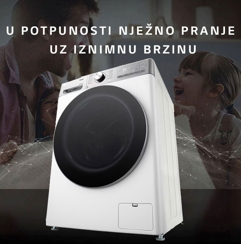 U POTPUNOSTI NJEŽNO PRANJE UZ IZNIMNU BRZINU