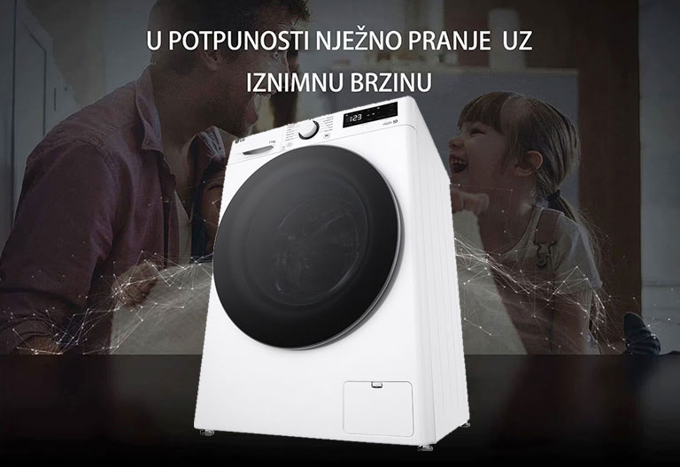 U POTPUNOSTI NJEŽNO PRANJE UZ IZNIMNU BRZINU