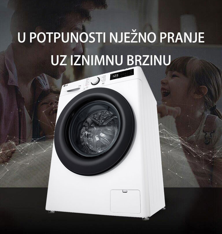 U POTPUNOSTI NJEŽNO PRANJE UZ IZNIMNU BRZINU