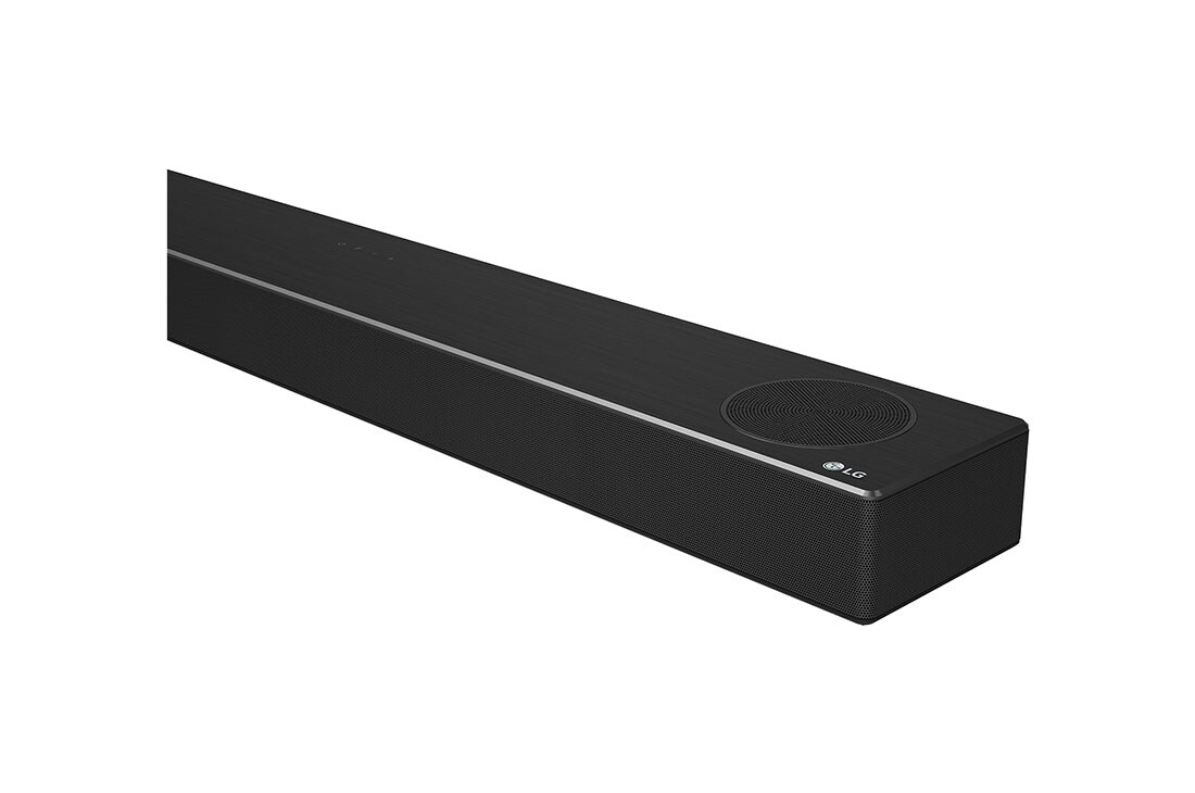 LG SN7Y 3.1.2 kan. SoundBar s Dolby Atmos® i MERIDIAN tehnologijom, prikaz izbliza desne strane, SN7Y, thumbnail 9