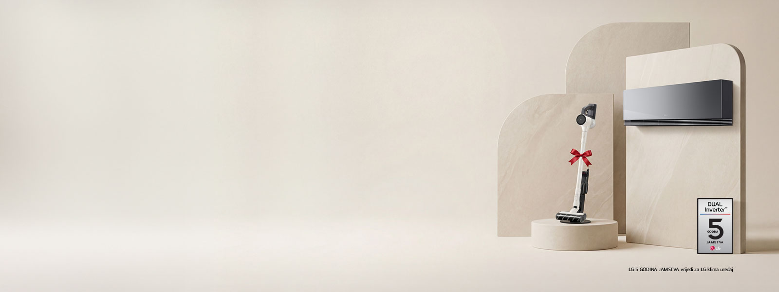 Kupite LG klimu I na poklon dobijte LG štapni usisavač
