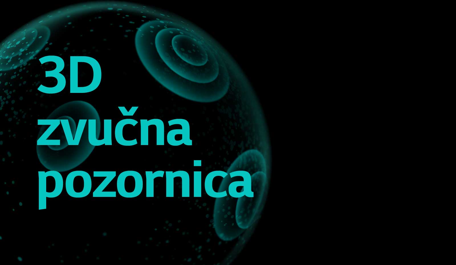 Prozirna barijera okružuje ženu koja na telefonu gleda film uz slušalice TONE Free, a na vrhu je tekst 3D zvučna pozornica.