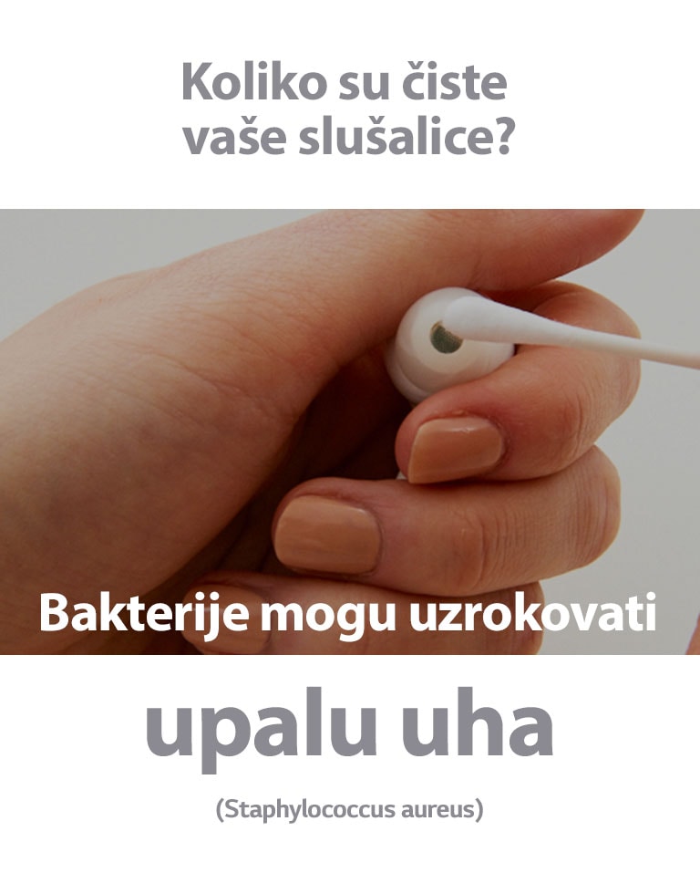Koliko su čiste vaše slušalice? Bakterije mogu uzrokovati upalu uha (Staphylococcus aureus)