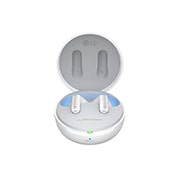 LG TONE Free FP9, Prikaz otvorene kutijice odozgo s uključenim atmosferskim osvjetljenjem, TONE-FP9W, thumbnail 3