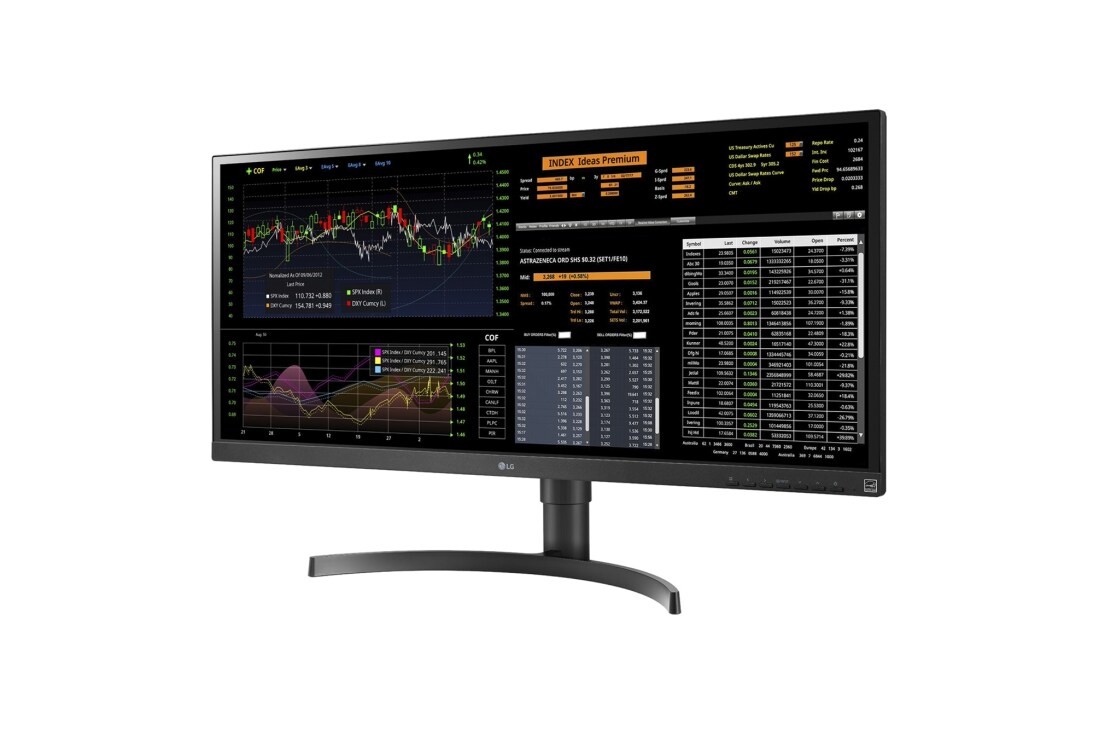 LG 34'' 21:9 UltraWide™ All-in-One Thin Client IPS zaslon, prikaz bočne strane iz kuta od +15 stupnjeva, 34CN650N-6A, thumbnail 3