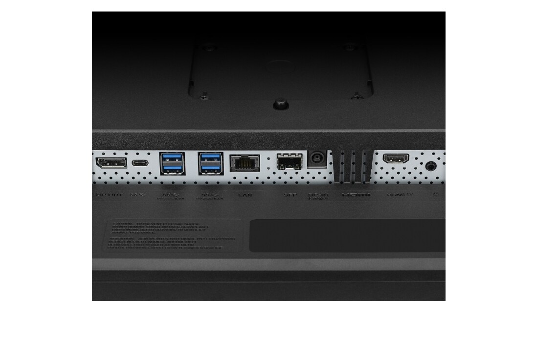 LG 34'' 21:9 UltraWide™ All-in-One Thin Client IPS zaslon, prikaz priključaka izbliza, 34CN650N-6A, thumbnail 9