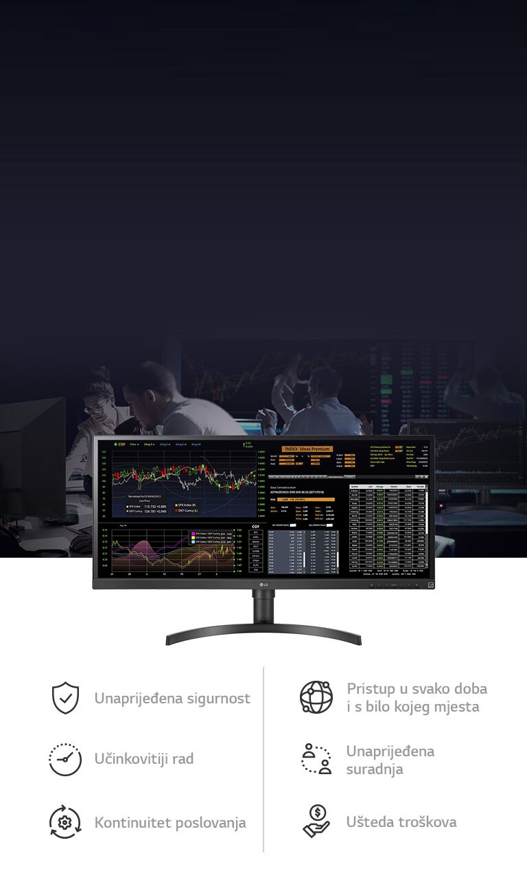 Uz računalne radnje u oblaku možete očekivati povećanu sigurnost, pristup bilo kada, bilo gdje, učinkovitije radove, poboljšanu suradnju, poslovni kontinuitet i uštedu troškova.