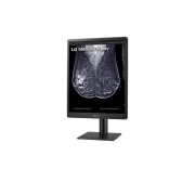 LG IPS dijagnostički monitor za mamografiju od 5MP od 21,3 inča tvrtke LG, prikaz bočne strane iz kuta od -15 stupnjeva, 21HQ613D-B, thumbnail 2