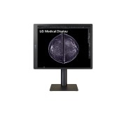LG IPS dijagnostički monitor za mamografiju od 5MP od 21,3 inča tvrtke LG, prednji prikaz zaslona koji se okreće -90 stupnjeva po vodoravnoj osi, 21HQ613D-B, thumbnail 10