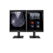 LG IPS dijagnostički monitor za mamografiju od 5MP od 21,3 inča tvrtke LG, prednji prikaz dva monitora, 21HQ613D-B, thumbnail 12