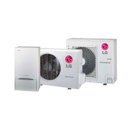 Therma V Split najnoviji je split dizajn zračno-vodenog sustava toplinske pumpe iz LG-a. Sustav opskrbljuje  kućanstvo svom potrebnom toplom vodom za grijanje, hlađenje i kućnu uporabu, na ekološki prihvatljiv i energetski učinkovit način.2