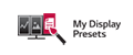 My Display zadane postavke