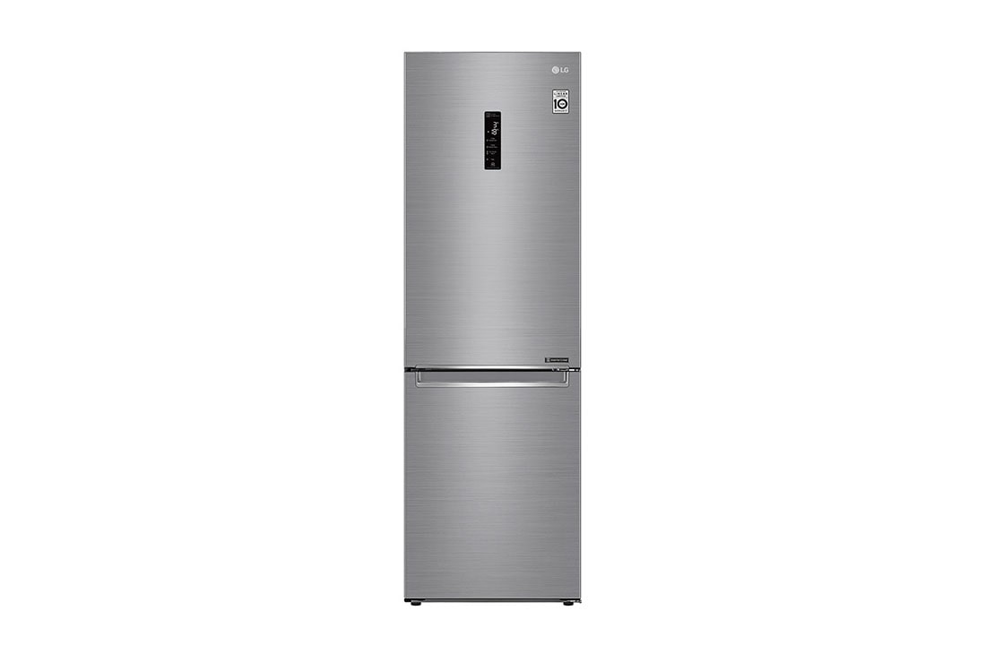 LG Hladnjak sa zamrzivačem u donjem dijelu, DoorCooling⁺™ i ThinQ™ tehnologija, kapacitet 341L, GBB71PZDZN