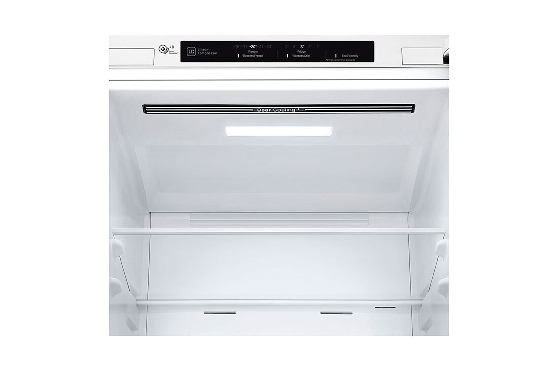 LG Hladnjak sa zamrzivačem u donjem dijelu s inventerskim linearnim kompresorom, E energ. razreda i 1.86 m visine , GBB61SWJZN, thumbnail 15